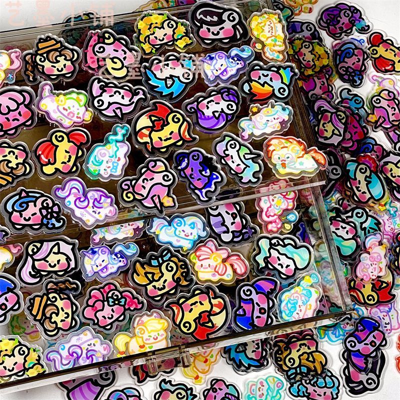 Display Case Acrylic - มาย ลิตเติ้ล โพนี่ ชิ้นอะคริลิกชั้นเดียวขนาด 4 ซม.