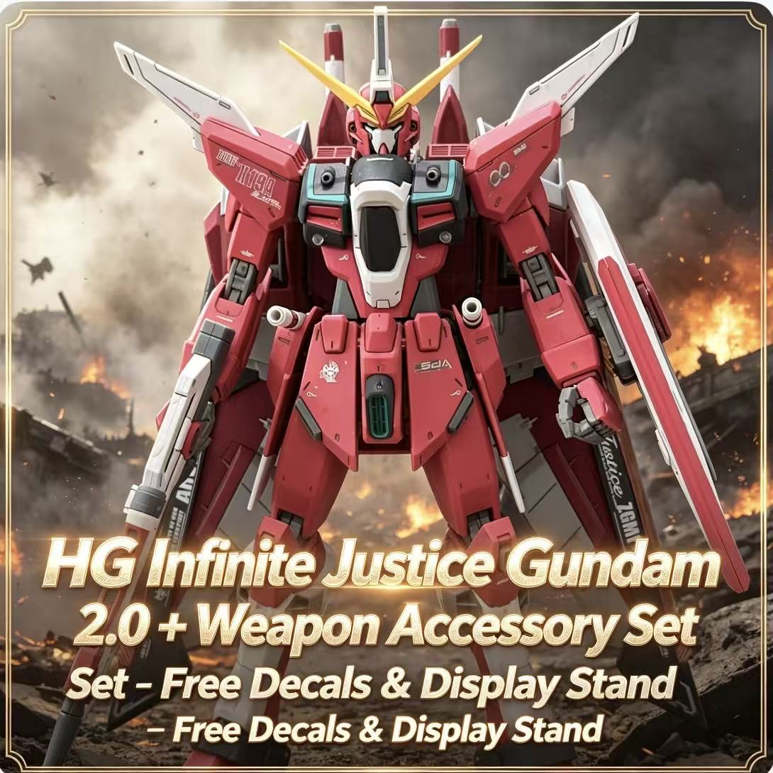 231 HG 1/144 Infinite Justice  - Bandai Model Gundam Hg บทวิจารณ์และราคา
