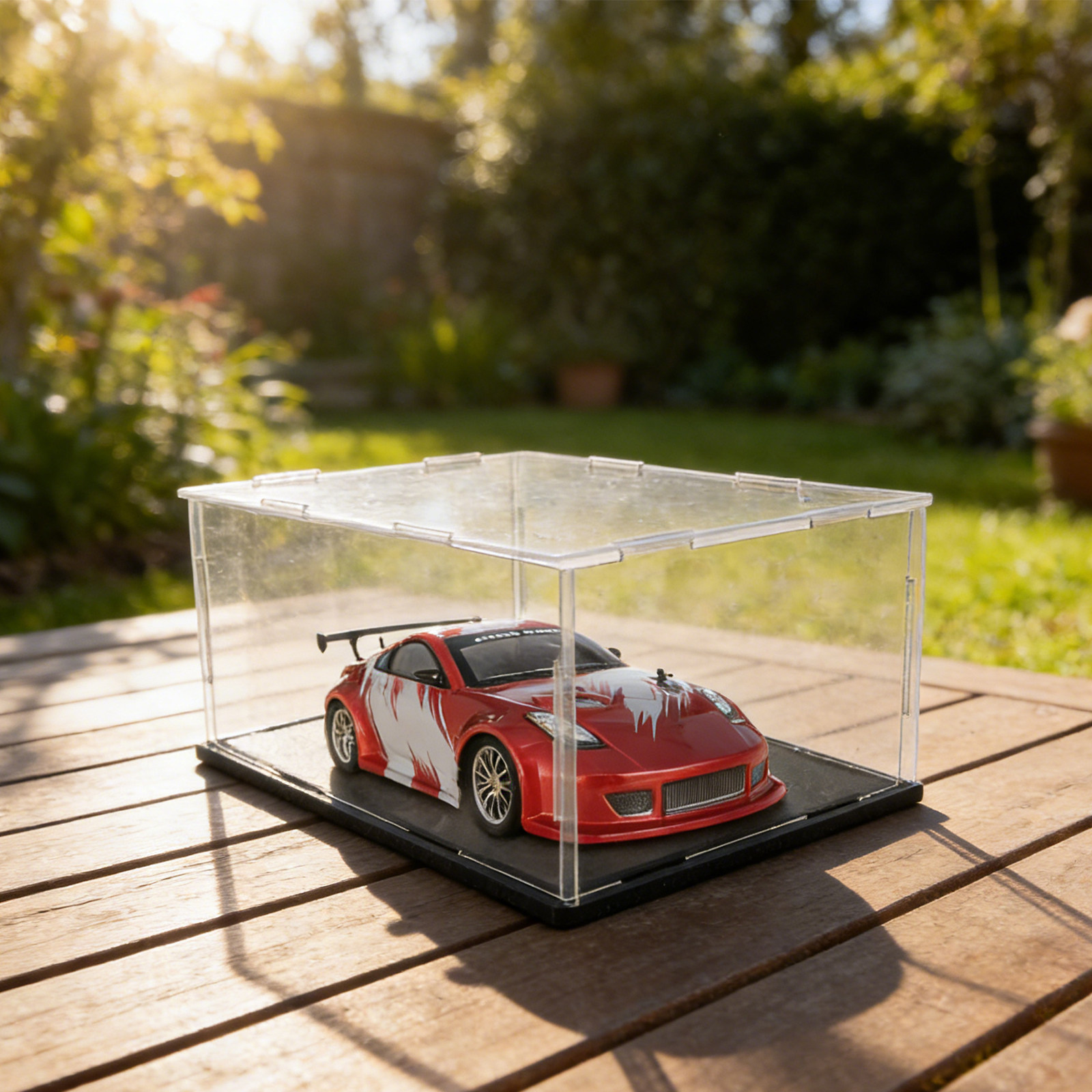 กล่องโชว์รถอะคริลิกใสกันฝุ่น ก - Display Case Acrylic บทวิจารณ์และราคา