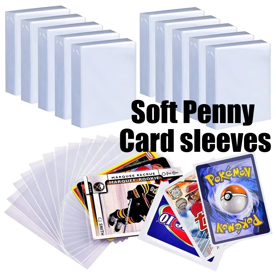 100-600 ชิ้น ซองใส่การ์ดแบบแข็ - Card Penny Sleeve บทวิจารณ์และราคา